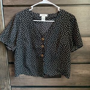 Polka Dot Blouse